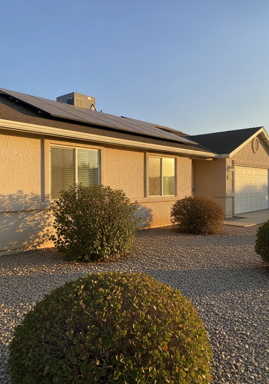 Brawley home exterior showing typical valley property maintenance and grounds.